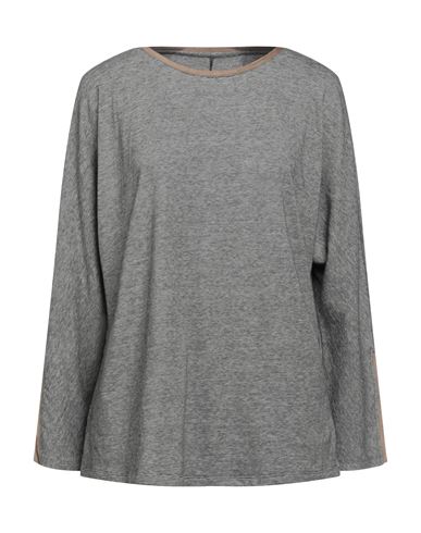 Purotatto Woman T-shirt Grey Size 10 Cotton