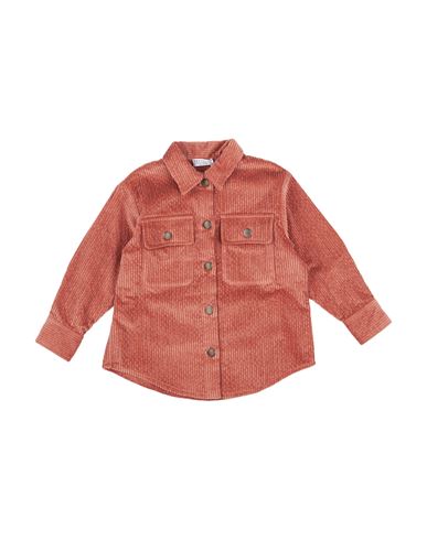 Brunello Cucinelli Babies'  Toddler Girl Shirt Pastel Pink Size 4 Cotton, Modal, Elastane In Multi