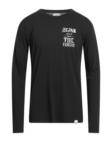 Berna Man T-shirt Black Size Xl Cotton