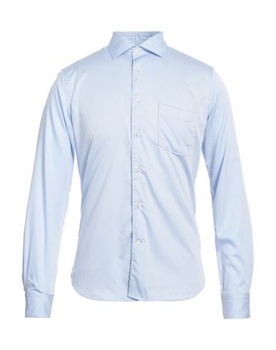 Borsa Man Shirt Sky Blue Size 15 ½ Cotton