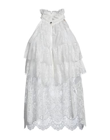 Aniye By Woman Top White Size 8 Polyamide, Cotton