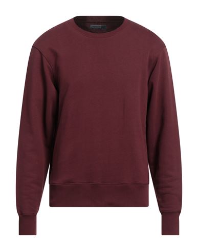 Messagerie Man Sweatshirt Burgundy Size Xl Cotton In Red