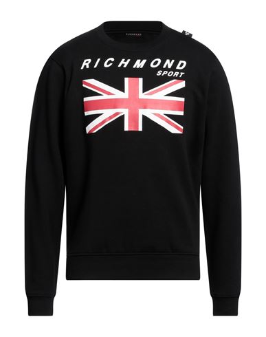 Richmond Man Sweatshirt Black Size Xxl Cotton