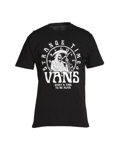 Vans Mens  Strange Times Short Sleeve T-shirt In Black/white