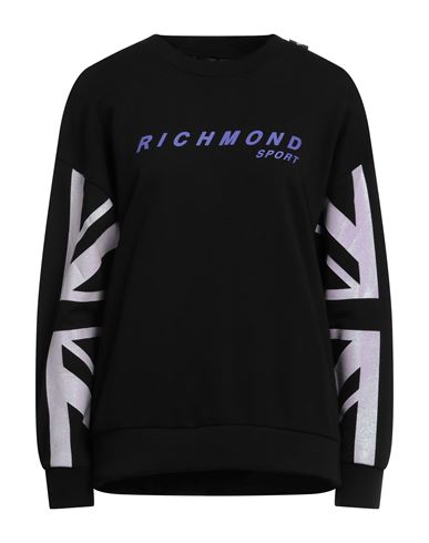 Richmond Woman Sweatshirt Black Size L Cotton