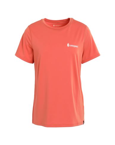Cotopaxi Fino Tech Tee Woman T-shirt Orange Size L Recycled Polyester