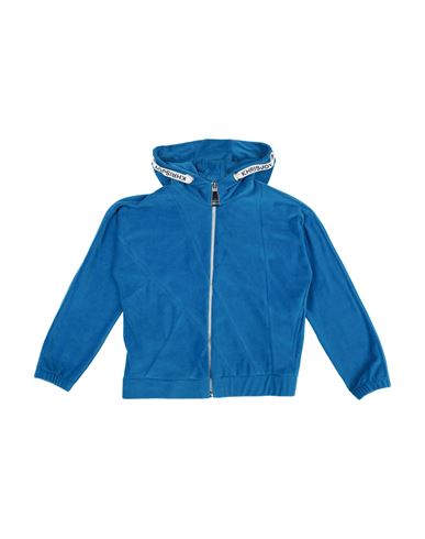 Khrisjoy Babies'  Toddler Girl Sweatshirt Blue Size 6 Cotton, Polyamide