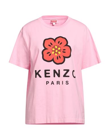 Kenzo Woman T-shirt Pink Size L Cotton