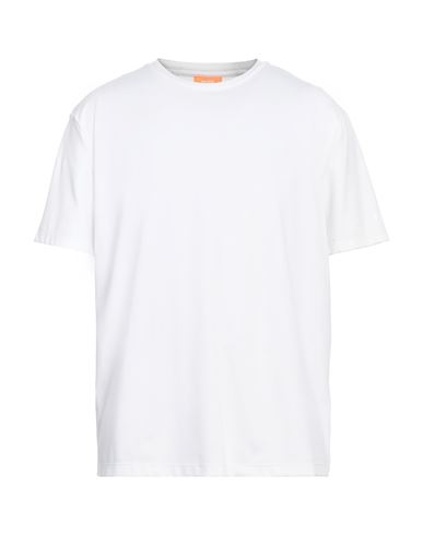 Suns Man T-shirt White Size Xxl Polyamide, Elastane