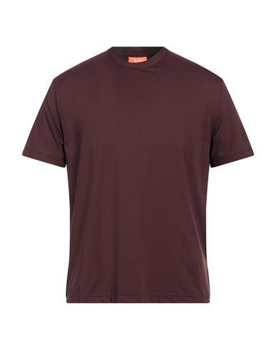 Suns Man T-shirt Cocoa Size M Polyamide, Elastane In Brown
