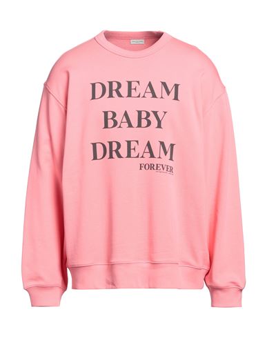 Dries Van Noten Man Sweatshirt Pink Size L Cotton