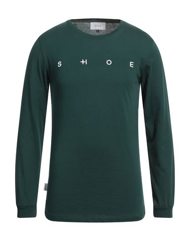 Shoe® Shoe Man T-shirt Dark Green Size L Cotton