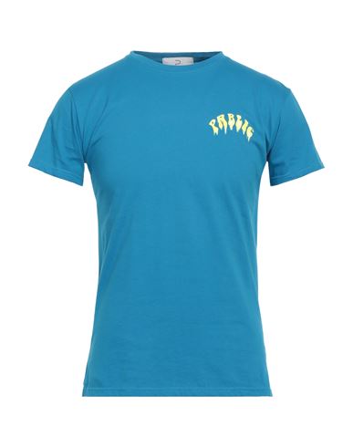 Pablic Man T-shirt Azure Size Xl Cotton In Blue