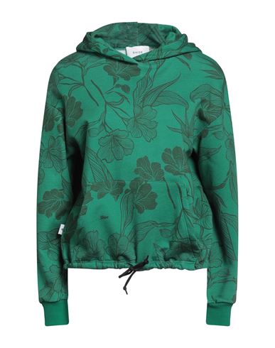 Shoe® Shoe Woman Sweatshirt Green Size Xl Cotton