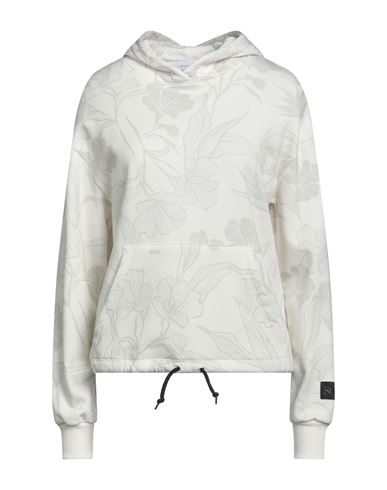 Shoe® Shoe Woman Sweatshirt White Size Xl Cotton
