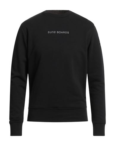 Suns Man Sweatshirt Black Size S Cotton, Polyester