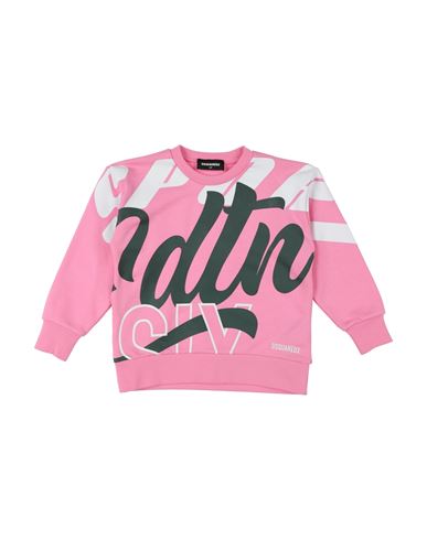 Shop Dsquared2 Toddler Sweatshirt Pink Size 6 Cotton, Elastane