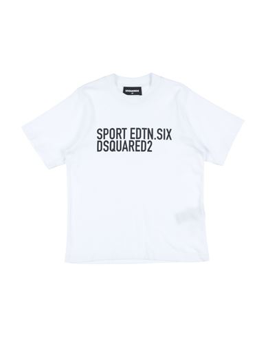 Dsquared2 Toddler T-shirt White Size 6 Cotton In White