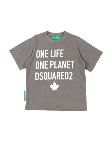 Shop Dsquared2 Toddler T-shirt Dove Grey Size 6 Cotton