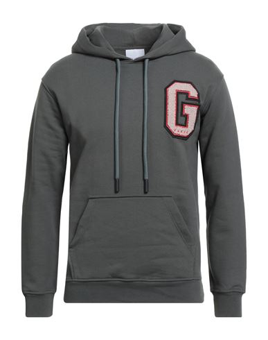 Gaelle Paris Gaëlle Paris Man Sweatshirt Lead Size S Cotton In Gray