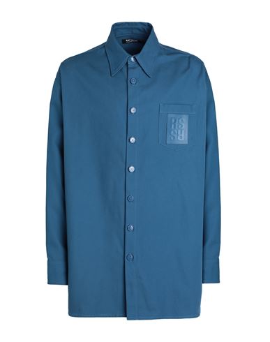 Raf Simons Man Shirt Blue Size S Cotton