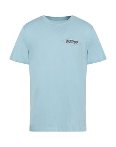 Dreamland Syndicate Man T-shirt Sky Blue Size Xl Cotton