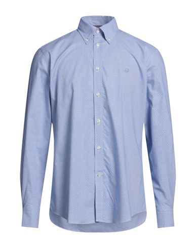Harmont & Blaine Man Shirt Light Blue Size Xl Cotton
