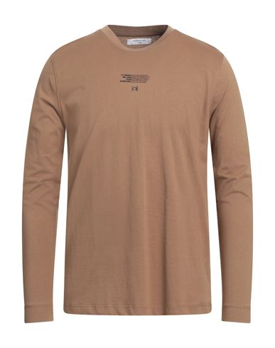 Hamaki-ho Man T-shirt Light Brown Size Xxl Cotton In Beige
