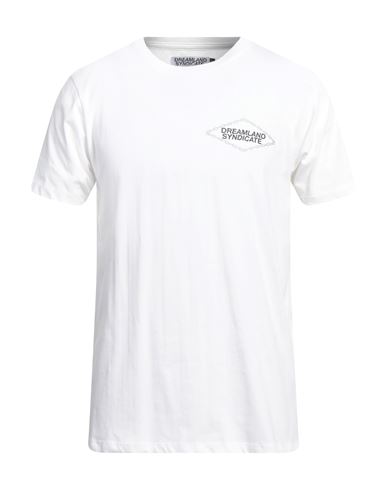 Dreamland Syndicate Man T-shirt White Size Xl Organic Cotton
