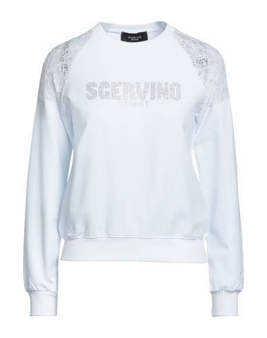 Scervino Woman Sweatshirt White Size Xl Cotton, Elastane