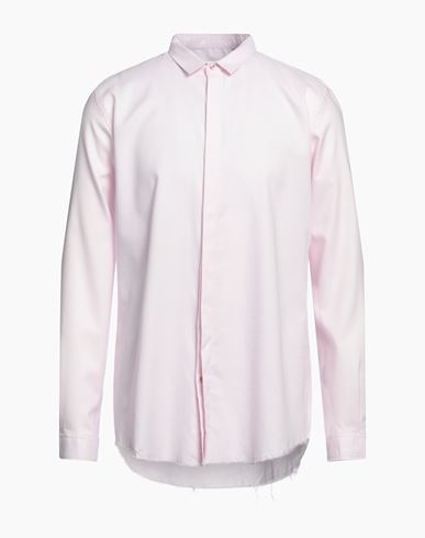 Marsēm Man Shirt Pink Size S Viscose, Cotton