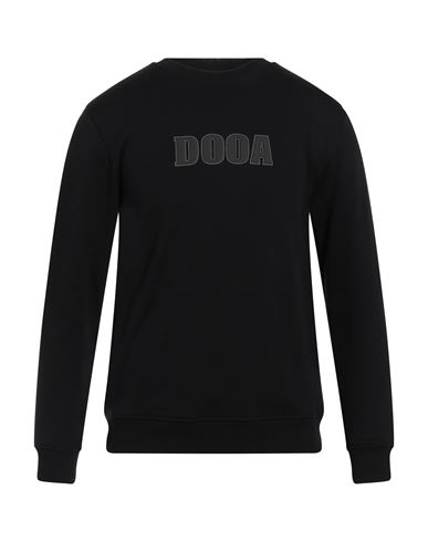 Dooa Man Sweatshirt Black Size Xxl Cotton, Polyester