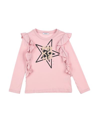 Pinko Babies'  Toddler Girl T-shirt Light Pink Size 7 Cotton