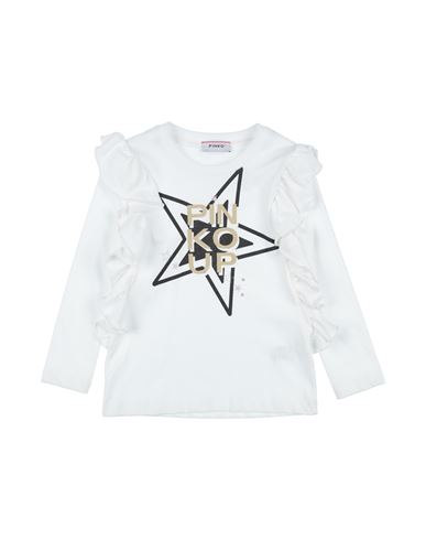 Pinko Babies'  Toddler Girl T-shirt Off White Size 6 Cotton