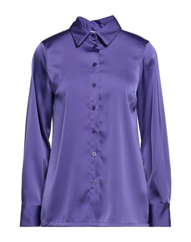 Berna Woman Shirt Purple Size L Polyester