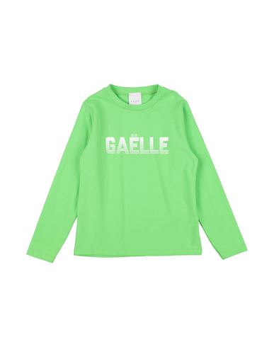 Shop Gaelle Paris Gaëlle Paris Toddler Girl T-shirt Green Size 4 Cotton, Elastane