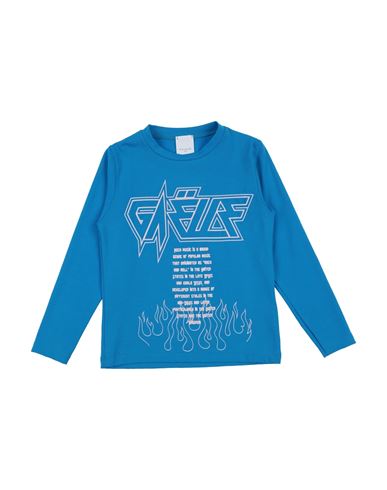 Gaelle Paris Gaëlle Paris Toddler Girl T-shirt Azure Size 6 Cotton, Elastane In Blue