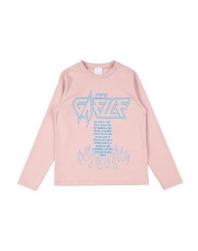 Gaelle Paris Babies' Gaëlle Paris Toddler Girl T-shirt Blush Size 4 Cotton, Elastane In Pink