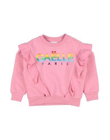 Gaelle Paris Babies' Gaëlle Paris Toddler Girl Sweatshirt Pink Size 6 Cotton, Elastane