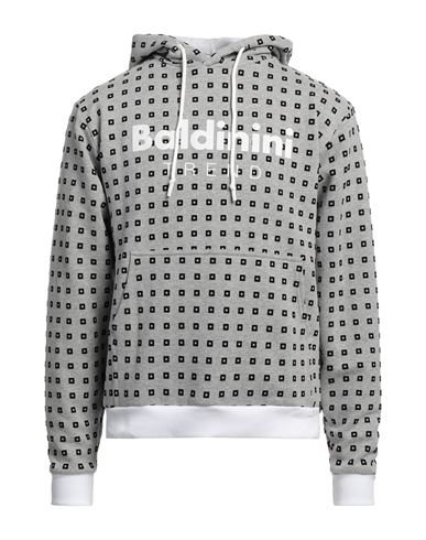 Baldinini Man Sweatshirt Light Grey Size 4xl Cotton