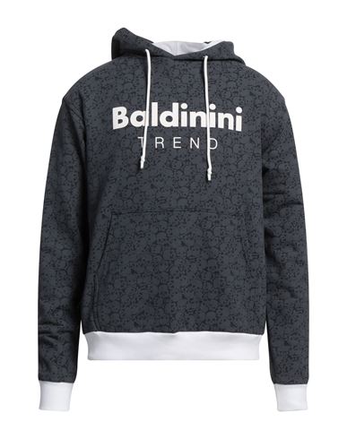 Shop Baldinini Man Sweatshirt Navy Blue Size 3xl Cotton