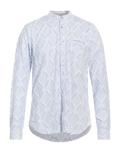 Dnl Man Shirt White Size 16 Cotton, Polyester