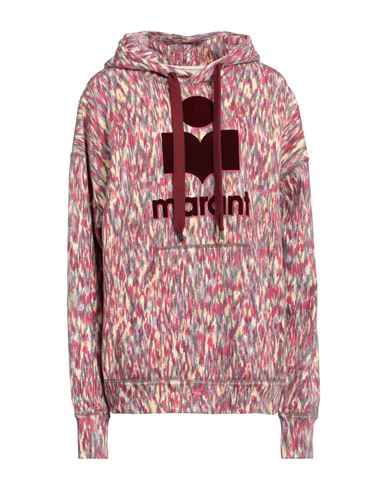 Isabel Marant Étoile Woman Sweatshirt Garnet Size 6 Cotton, Polyester, Polyamide In Red