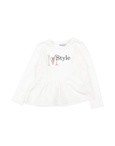 Meilisa Bai Babies'  Toddler Girl T-shirt White Size 6 Cotton, Elastane