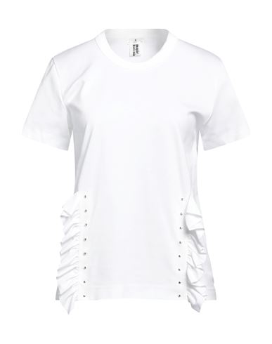 Noir Kei Ninomiya Woman T-shirt White Size M Cotton | ModeSens