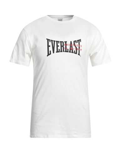 Everlast Man T-shirt White Size L Cotton