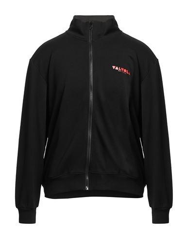 Valvola. Man Sweatshirt Black Size M Cotton