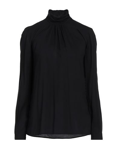 Woman Top Black Size 8 Viscose, Silk, Elastane