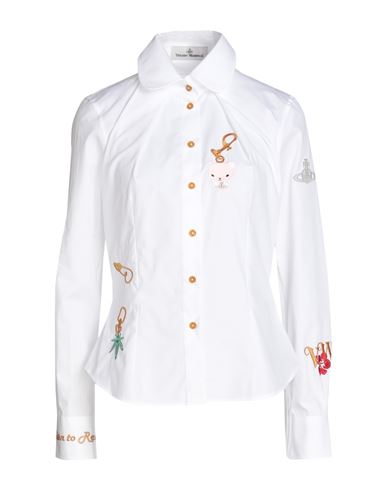 Vivienne Westwood Woman Shirt White Size 8 Recycled Cotton | ModeSens
