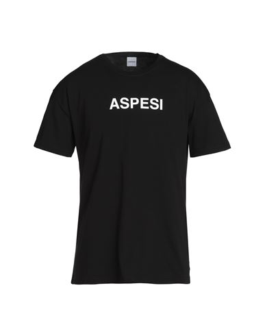 Aspesi Man T-shirt Black Size Xxl Cotton